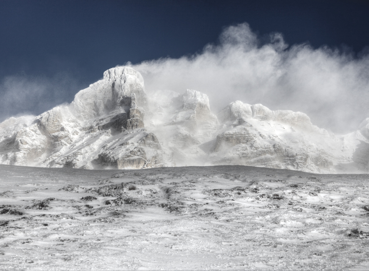 La Varella innevata